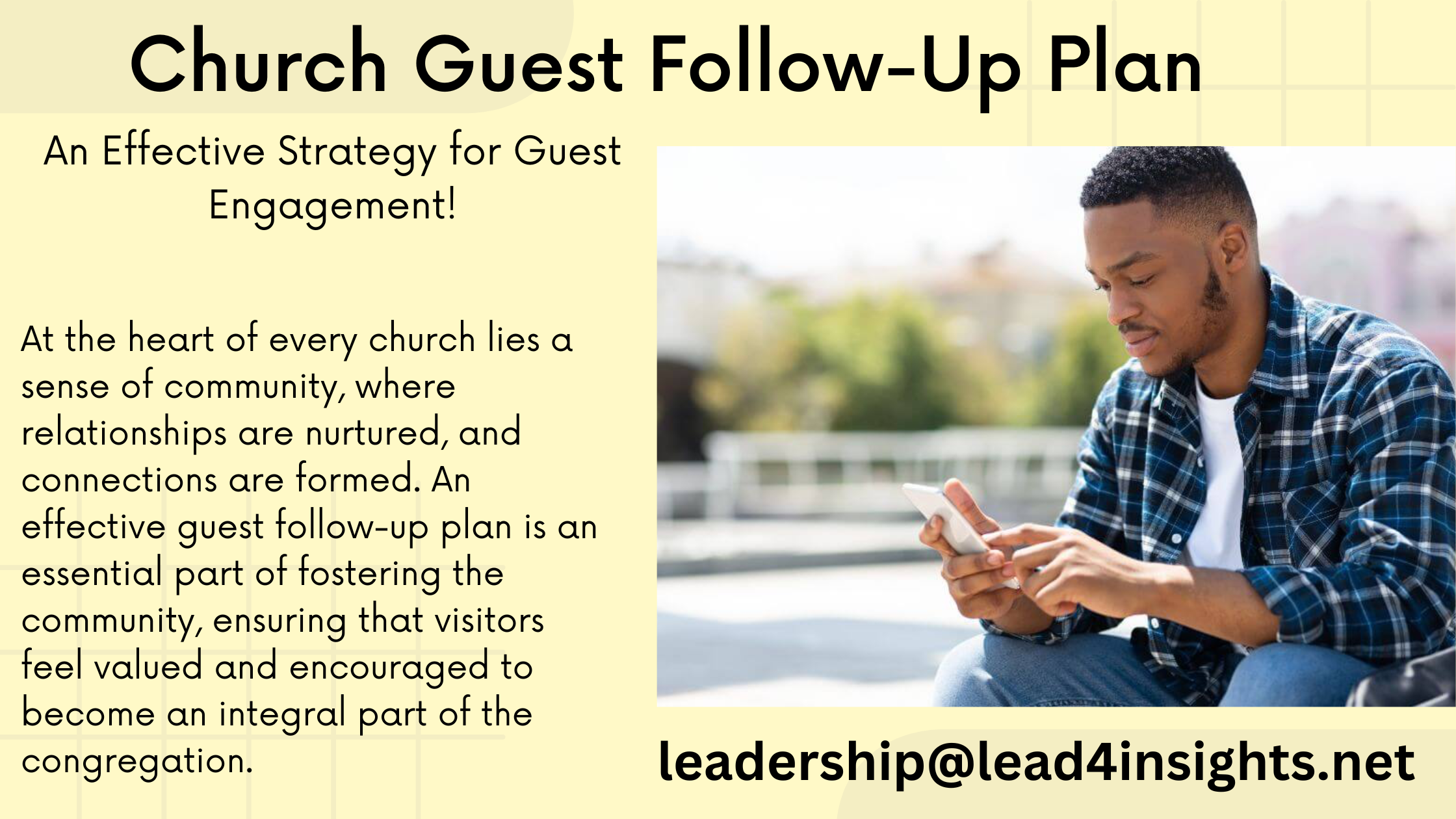 Church Guest Follow-Up Plan